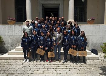 Ο Δήμαρχος Ιωαννίνων υποδέχτηκε τις πρωταθλήτριες Ελλάδας της ΕΠΣ Ηπείρου