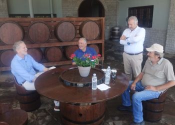 Επίσκεψη του Παύλου Γερουλάνου στη Zoinos Winery
