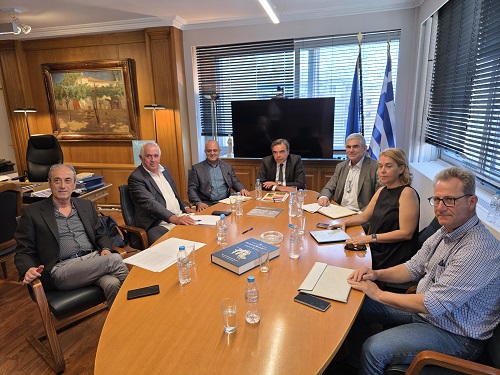 Συνάντηση της ΕΔΟΑΟ με τον Υπουργό Αγροτικής Ανάπτυξης και Τροφίμων κ. Μαργαρίτη Σχοινά – Στο επίκεντρο το στρατηγικό σχέδιο για τον ελληνικό αμπελώνα