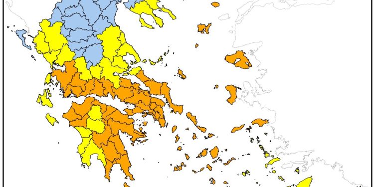 Έκτακτο Δελτίο Εκδήλωσης Υψηλού Κινδύνου Πυρκαγιάς στην Π.Ε. Ιωαννίνων, την Παρασκευή 31 Ιουλίου 2026