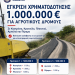Ένα εκατ. ευρώ για τη βελτίωση αγροτικών δρόμων σε πέντε Κοινότητες του Δήμου Ιωαννιτών