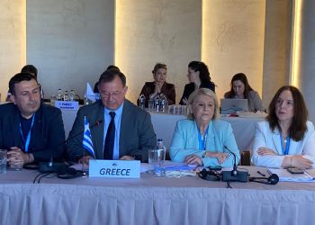 O Βασίλης Γιόγιακας στην 67η Γενική Συνέλευση της Κοινοβουλευτικής Συνέλευσης της ΟΣΕΠ στην Γεωργία