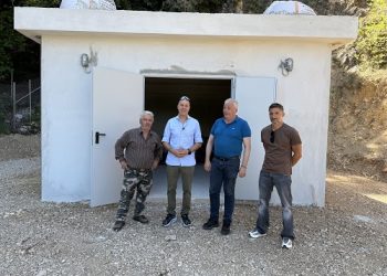 Aυτοψία στο ολοκαίνουργιο σύστημα υδροδότησης των χωριών Φωτεινό, Γρανιτσοπούλα, Ριζό, Βρυσούλα, Κουρνόραχη και Εκκλησοχώρι