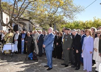 Με την παρουσία του Προέδρου της Δημοκρατίας κορυφώθηκαν οι εκδηλώσεις μνήμης για το Ολοκαύτωμα των Λιγκιάδων