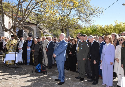 Με την παρουσία του Προέδρου της Δημοκρατίας κορυφώθηκαν οι εκδηλώσεις μνήμης για το Ολοκαύτωμα των Λιγκιάδων