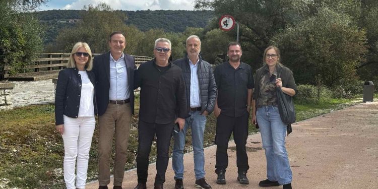 Ολοκληρώθηκε η σύνδεση του Κατσικά με τον παραλίμνιο πεζόδρομο-ποδηλατόδρομο